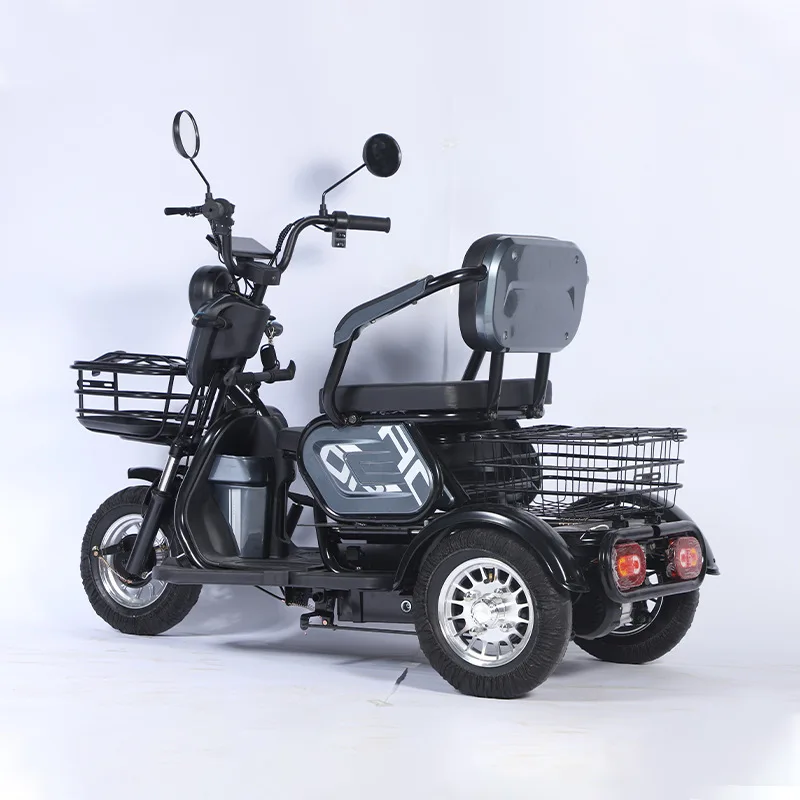 600W Three-wheeled Electric Vehicles Adult Elderly Scooters Adult Electric Tricycle Range  35km 3 Wheel Scooter