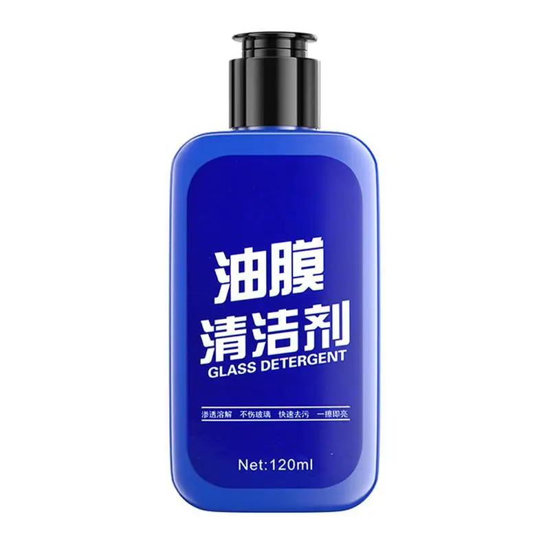 

Long-Term Vehicle Glass Oil Film Cleaner 120ml Efficient Car Detailing Glass Oil Film Remover Novelty Auto Supplies