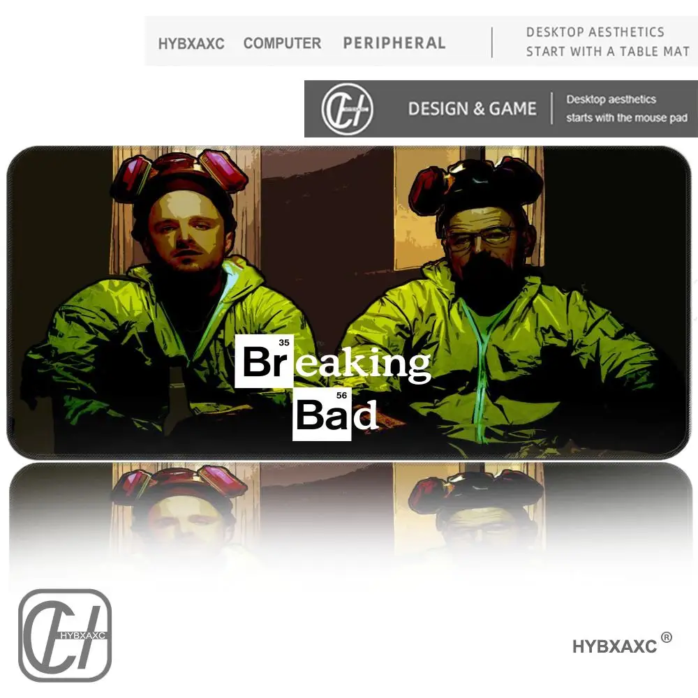 HYBXAXC Table Pads Big Keyboard Gaming Heisenberg Breaking Bad Mouse Pad Gamer Office Pc Xxs Desk Mat Cheap Deskmat Mousepad view 4