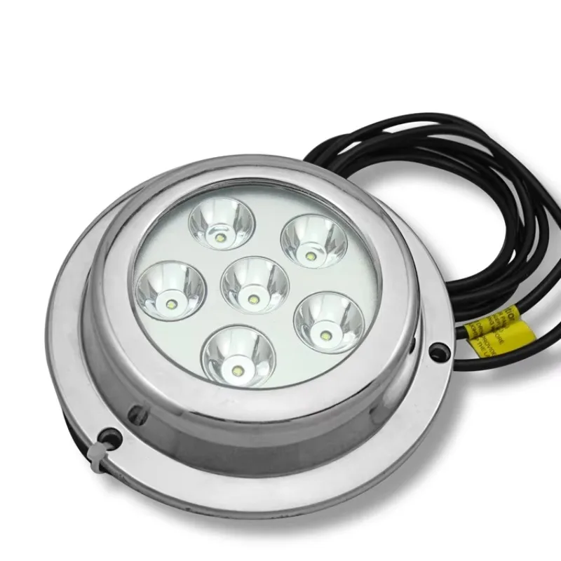 

SSTT 18W LED Marine Light Steel Underwater IP68 Waterproof Light for Boat/Yacht/Marine Accessories 12V Voltage