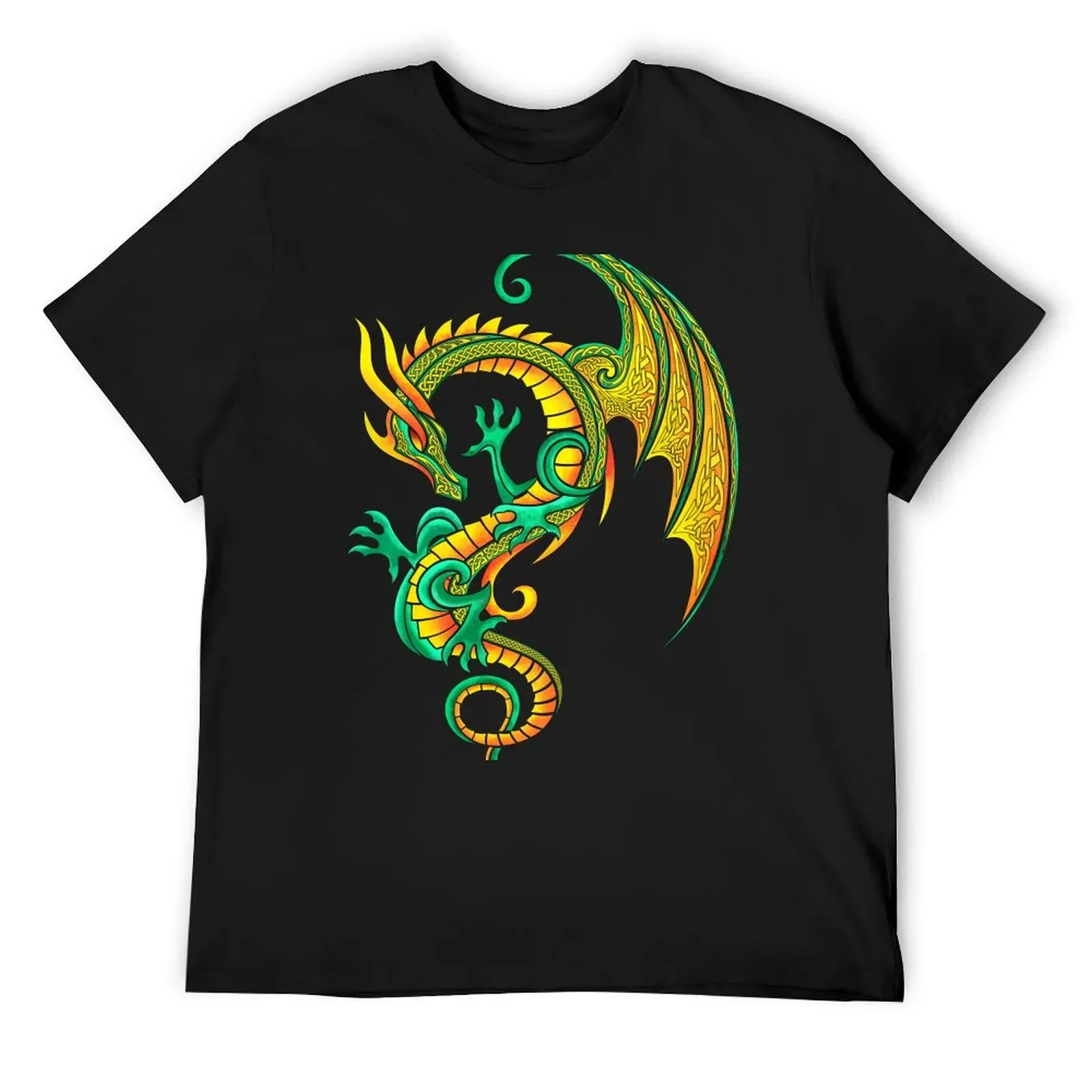 

Celtic Dragon T-Shirt shirts graphic tee plain heavyweights mens graphic t-shirts hip hop