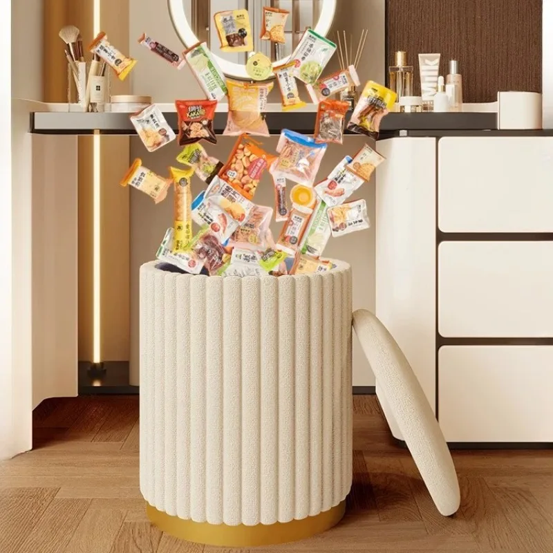 تخزين ماكياج البراز غرفة المعيشة الفاخرة 1 شخص البراز الشمال مدخل قاعة العثمانيين الحديثة إكسسوارات ديكور منزلي #3