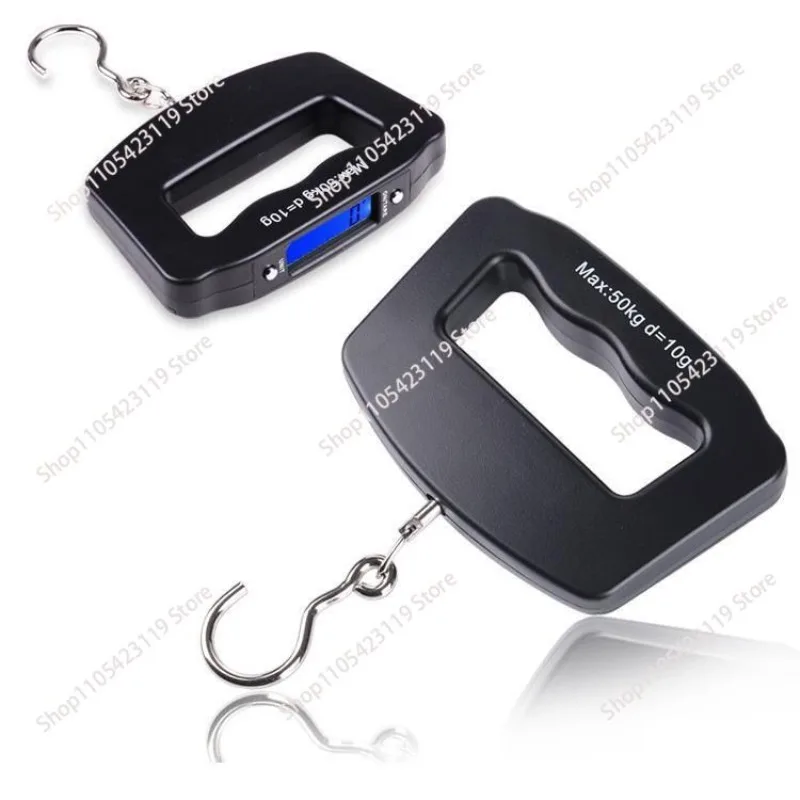 Suitable for  50kg/10g Travel Luggage Scale Portable Handheld Electronic Scale with Hook Gram Scale Express Delivery Fishing Han