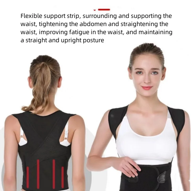 Xuanyujin high-end anti-hunchback correction belt for students and kidsren, back spine posture corrector, unisex adult writing hunchback corrector,