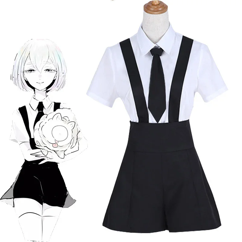 Anime Houseki No Kuni Cosplay Costume Diamond Antarcticite Bodysuit Land of the Lustrous Jumpsuits High Quality Outfits NSD64