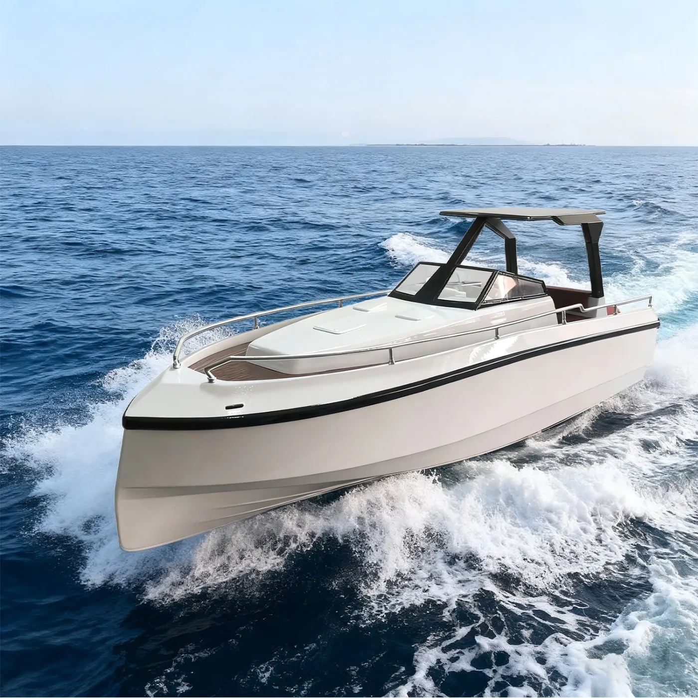 

1/16 RC Лодка 53,5 см Моделирование FD26 Пульт дистанционного управления Маленькая яхта Одиночный реактивный насос Высокая маневренность RC Корабль Модель Корабль Игрушка в подарок