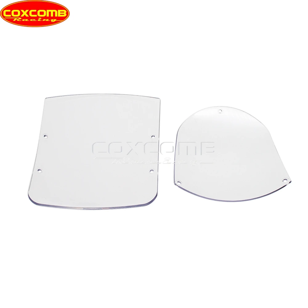 Picture 5: Motorcycle Windshield Wind Deflector Windscreen For Harley Dyna Super Glide Low Rider FXDL Custom FXDC FXDX FXD Quarter Fairing