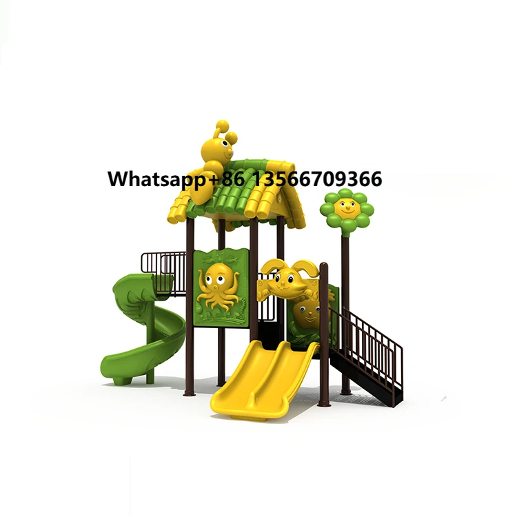 

Cheap Children Outdoor Playground Equipment Plastic Amusement for City Park