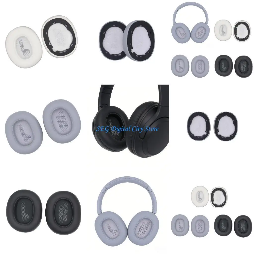 

U75B Long Last Earpads For Live 650BTNC/660BTNC/E65BTNC Earphone Earcups Replacement