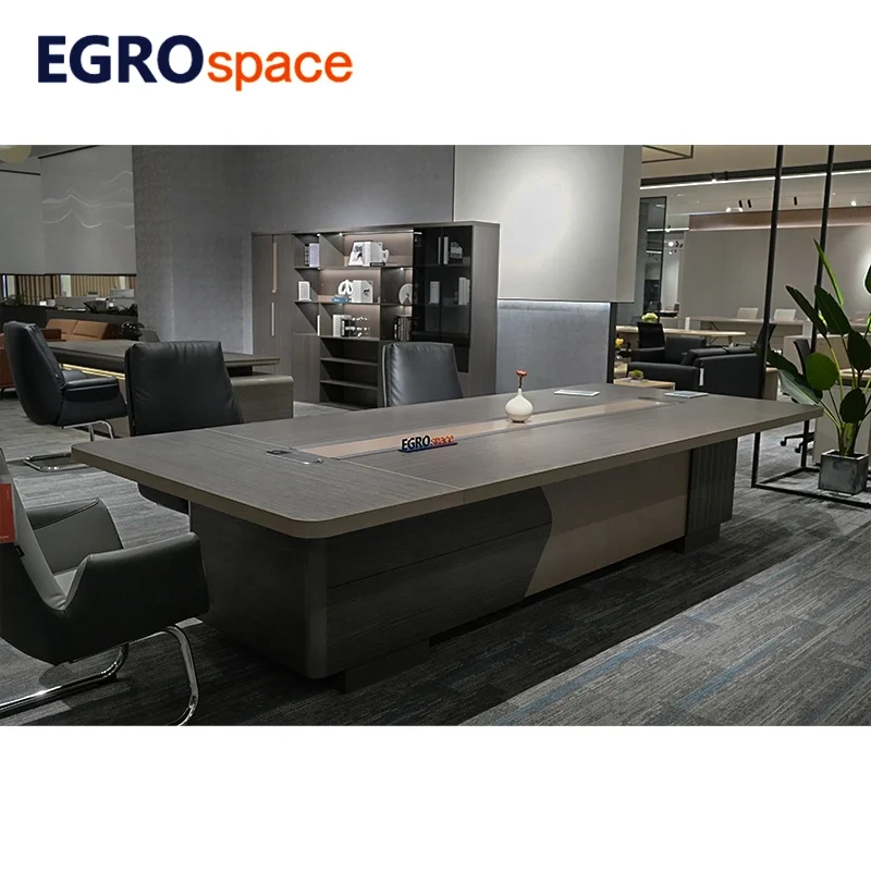 

Популярный круглый модульный конференц-стол класса люкс для офиса и переговорных комнат (мебель для проектов)