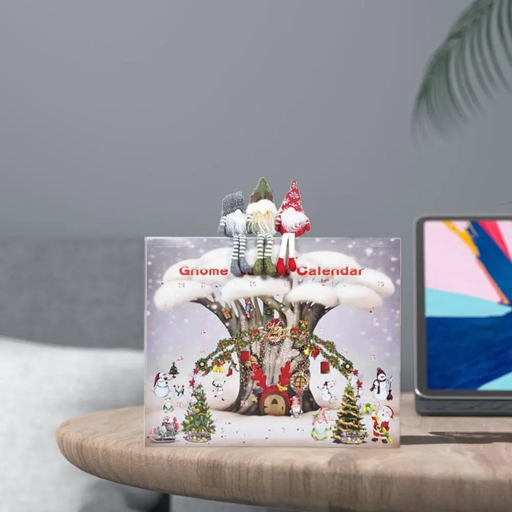 

Christmas Calendar Christmas Gnome Advent Calendar Decoration Props Festival Decoration Christmas Vacations Advent Calendar