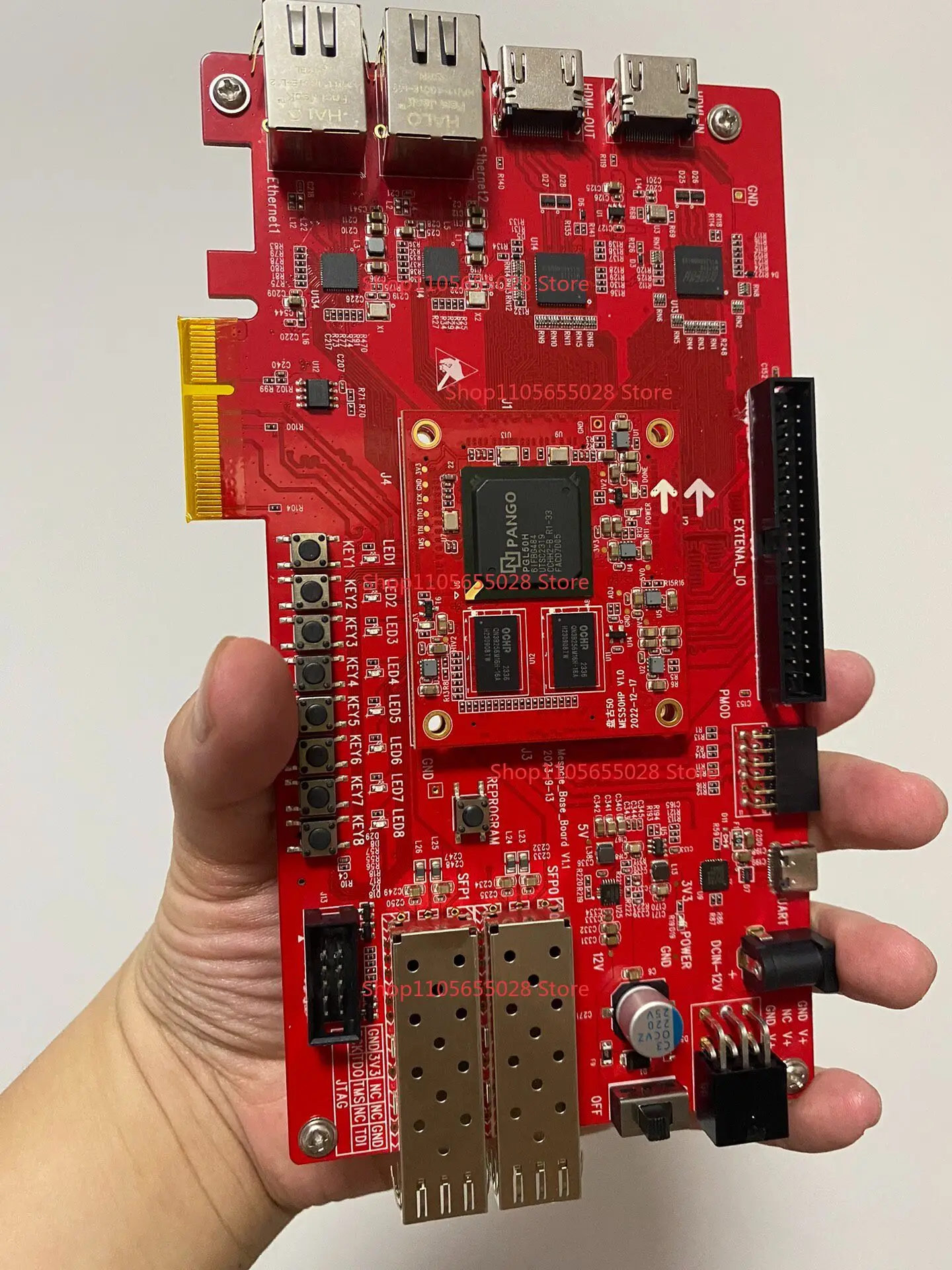 For Ziguang Tongchuang Pangu 50K Development Board, PGL50H Chip, FPGA Design