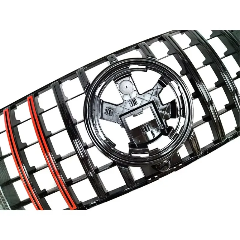 Upgrade GT BS Style Carbon Fiber Front Bumper Grille GLE W167 2020-2023 Exterior Replacement Mod Parts view 5