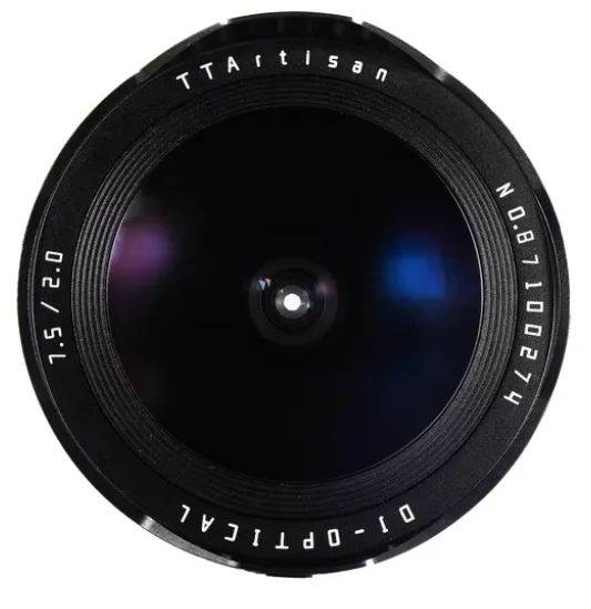 TTArtisan 7.5mm F2 APS-C Fisheye Lens Wide Angle for SONY E FUJI X Canon M Nikon Z Leica L Panasonic Olympus M43 Camera Lense