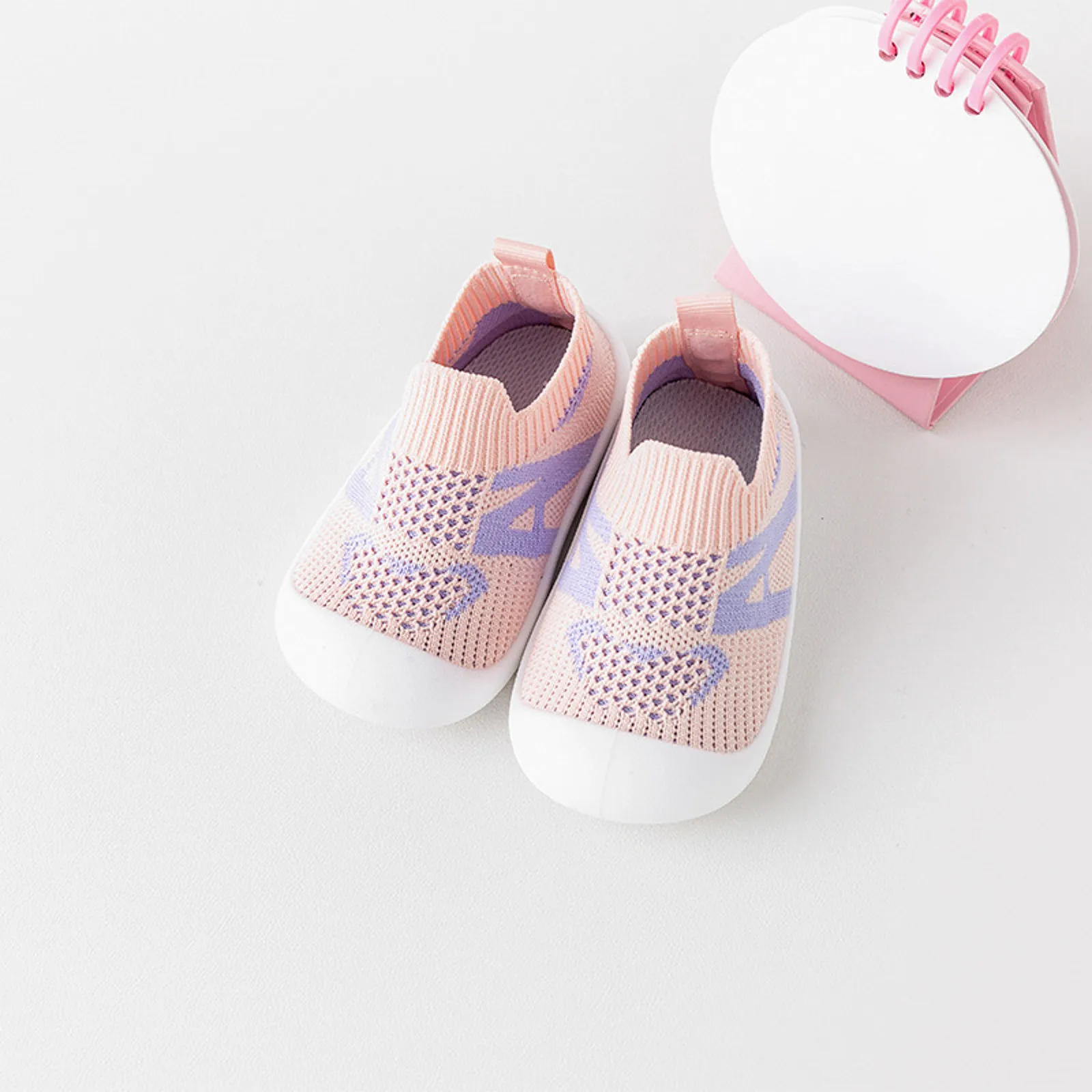

2024 Infant Toddler Shoes Hollow Out Breathable Socks Shoes Soft Sole Non Slip Wear Out Toddler Floor Shoes Casual Wear