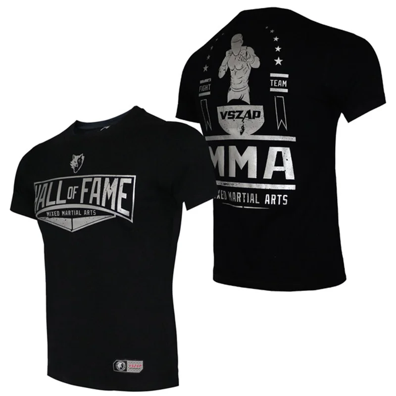 Herren Damen T-Shirt Outdoor Muay Thai Trainingsanzug Mode Schnelltrocknend Atmungsaktiv Gym Kurzarm Rundhals Lässiges Sommer-Oberteil – Detail 18