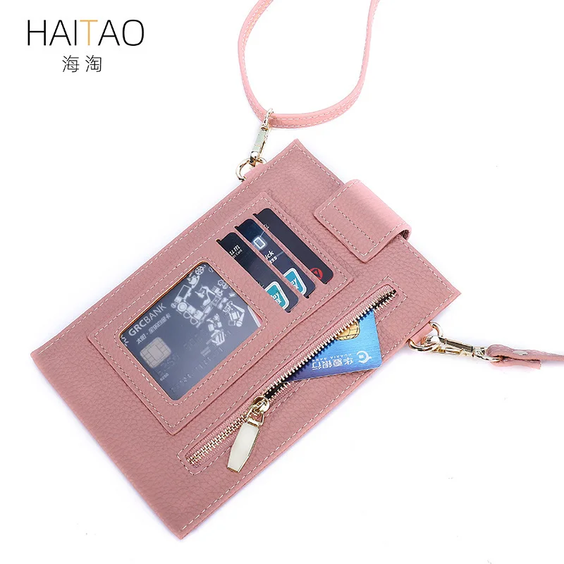 New Women\'s Mobile Bag Pure Color Simple Wallet Shoulder Bag Small crossbody bags for women clutch purse bolso carteira бумажник