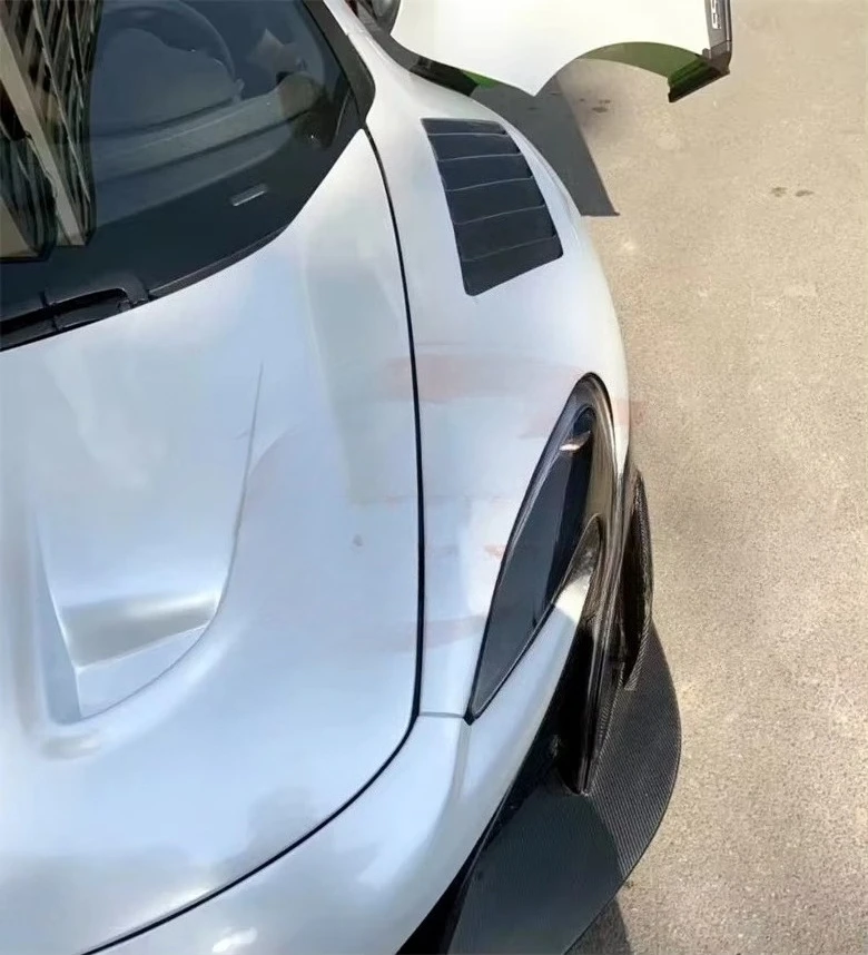 

675LT Style Half Carbon Fiber Front Fender for McLaren 12C-MP4 650S Upgrade 675LT Fenders Body Kit