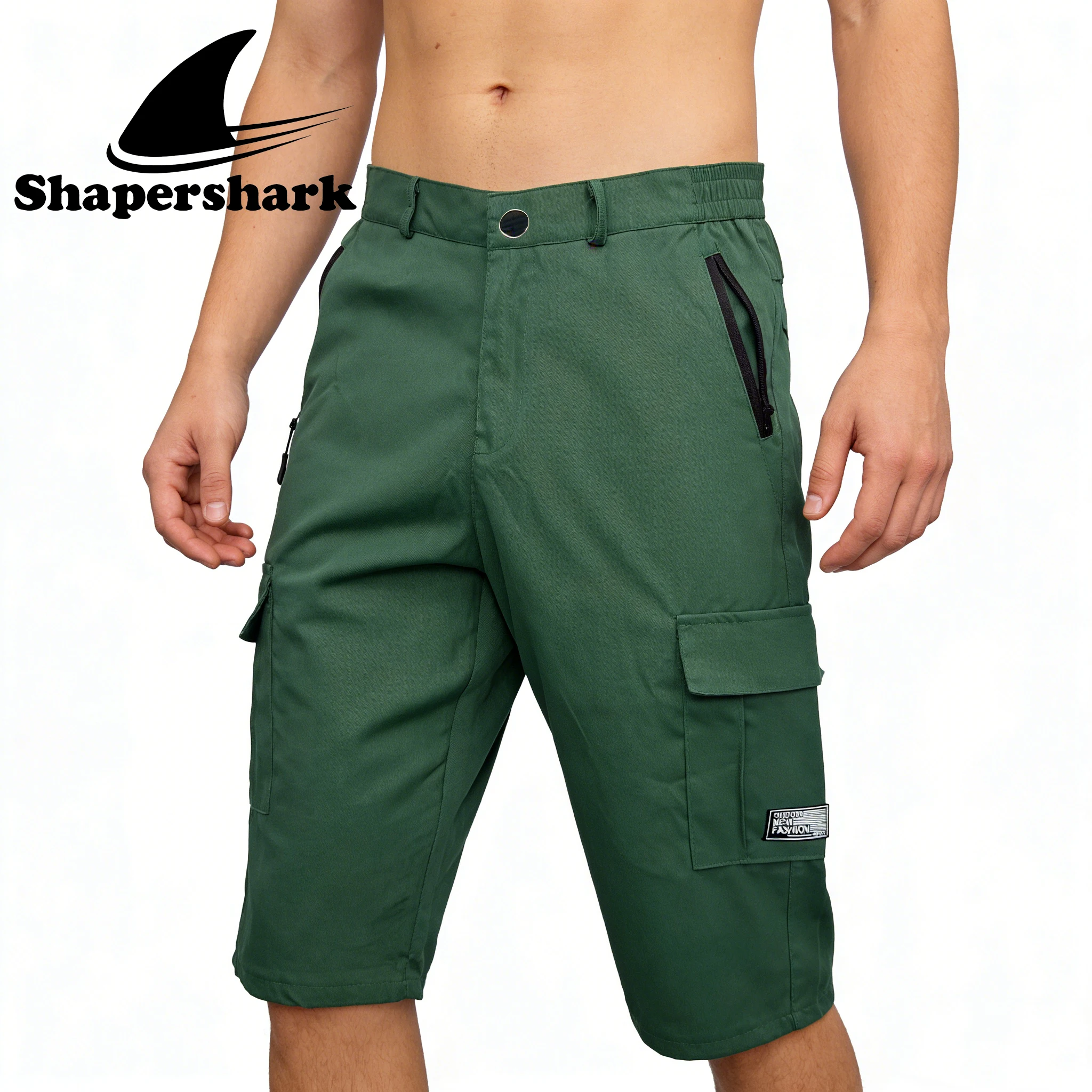 

Shapershark Work Shorts for Tradesmen Hiking Pants with Multiple Zippered Pockets Ideal for Outdoor Work Durable and Comfortable