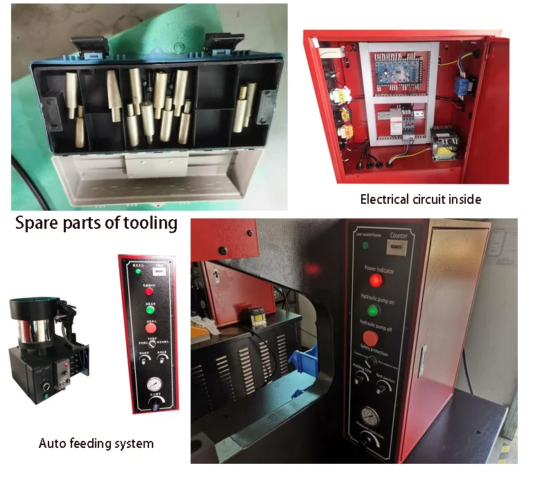 Hot Sale  Usun Model : ULYP-518   Automatic PEM Insert Press Machine for M3,M4 ,M6 Nuts or Standoff