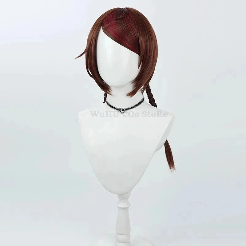 2025 Dead Mount Death Play Misaki Sakimiya Cosplay Costume Wig Zaki The Killer Glasses Braid Hair Coat JK Dress Necklace Socks