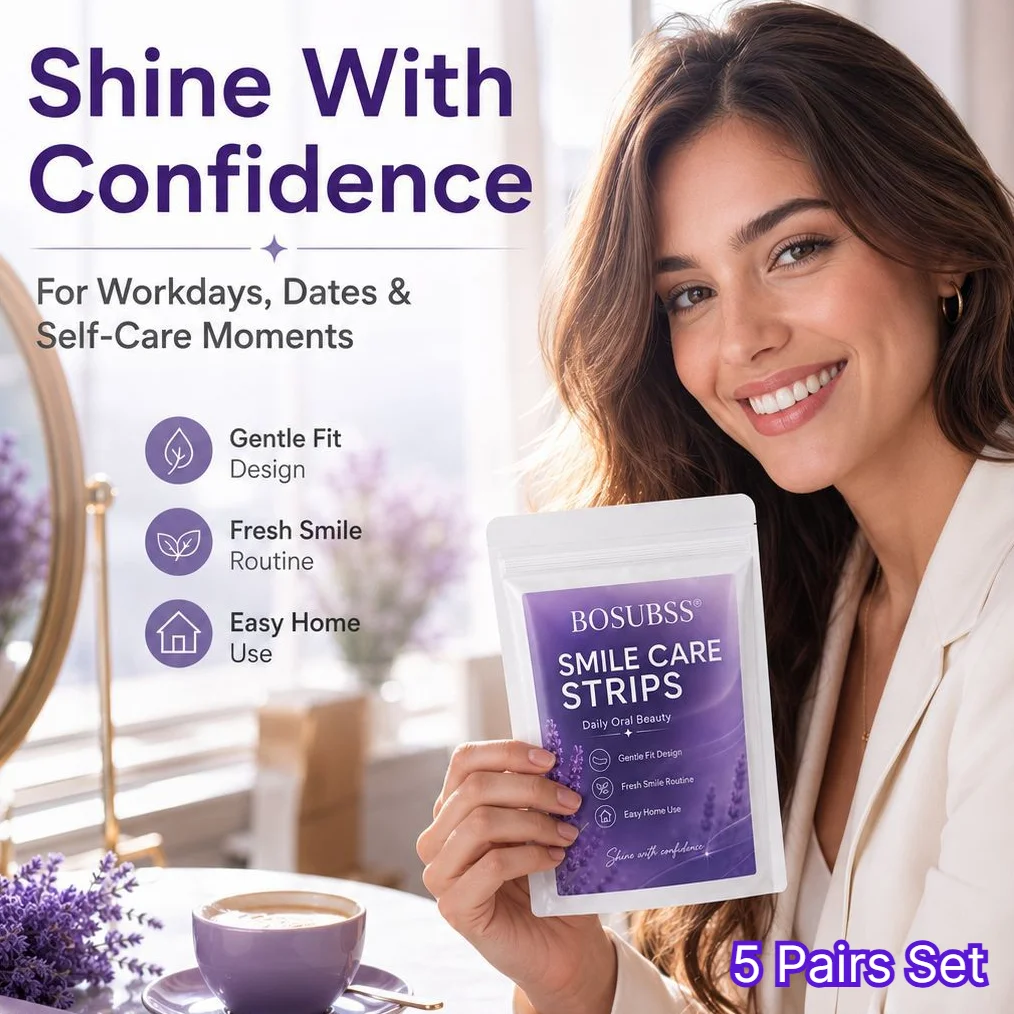 Teeth Whitening Routine - 5 пар полосок для ухода за