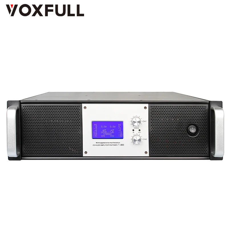 Voxfull T800 프로페셔널 오디오 음향 장비 앰프 스피커 파워 앰프