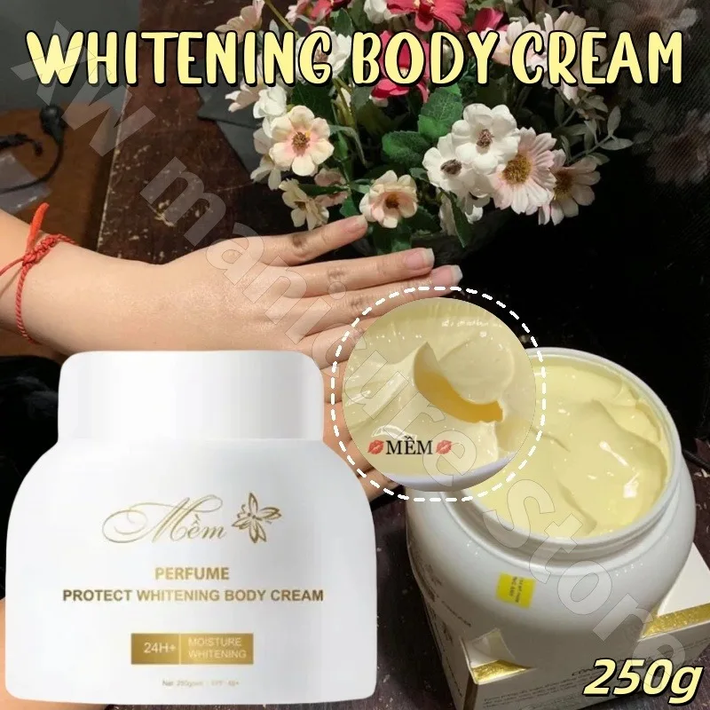 

Vietnamese Body Cream Brightens Skin Tone Reduces Melanin Dullness Moisturizes and Finely Improves Dryness Body Lotion 250g