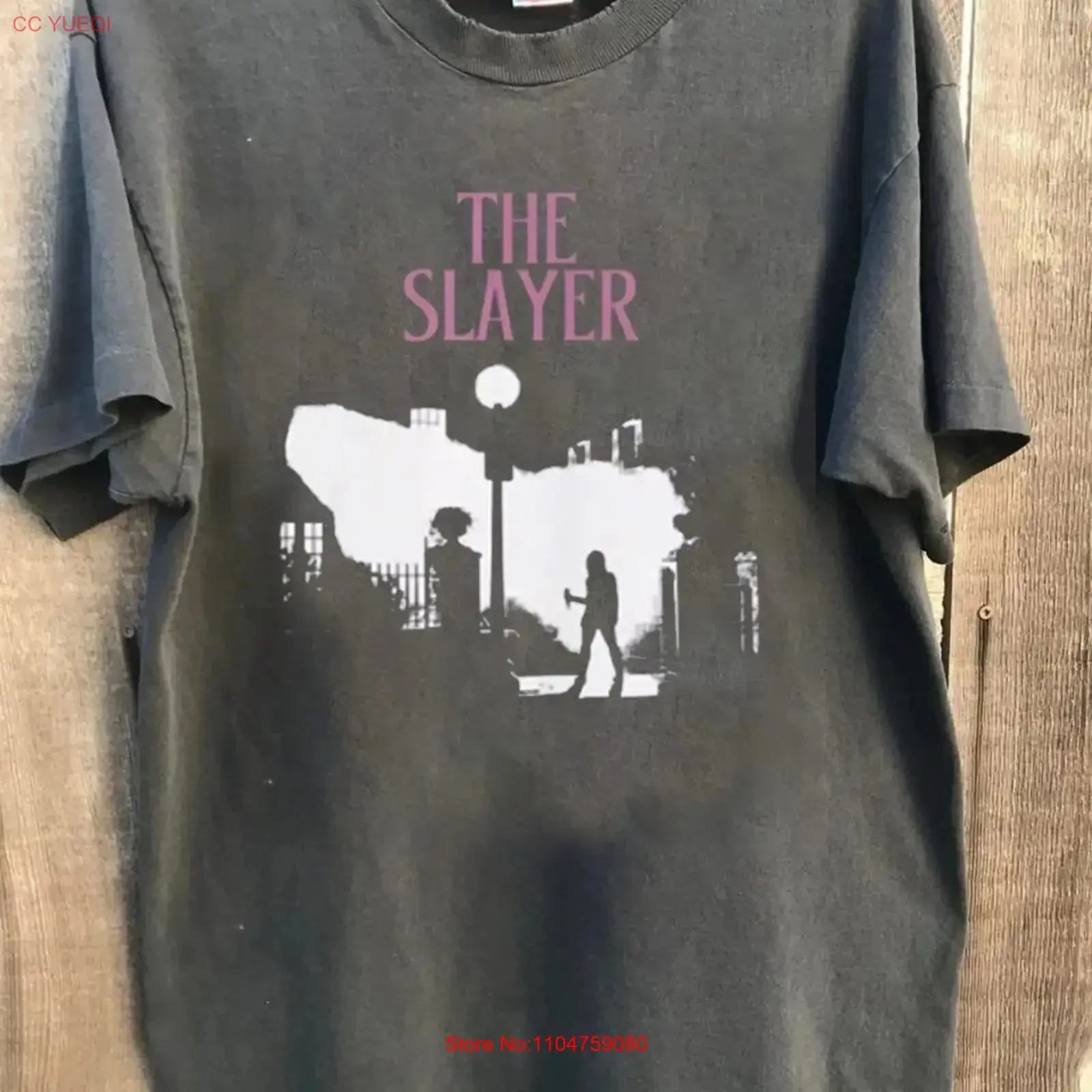 Buffy The Vampire Slayer T Shirt Charcoal Color Movie Reprint S 5XL vintage Washed Breathable designer clothes streetwear