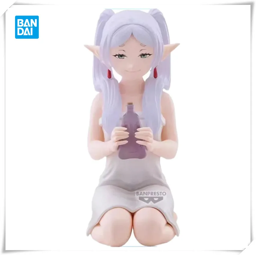 

Bandai Original Banpresto аниме Relax Time Frieren: Beyond Journey's End Frieren ПВХ фигурка Коллекционная модель игрушки подарки