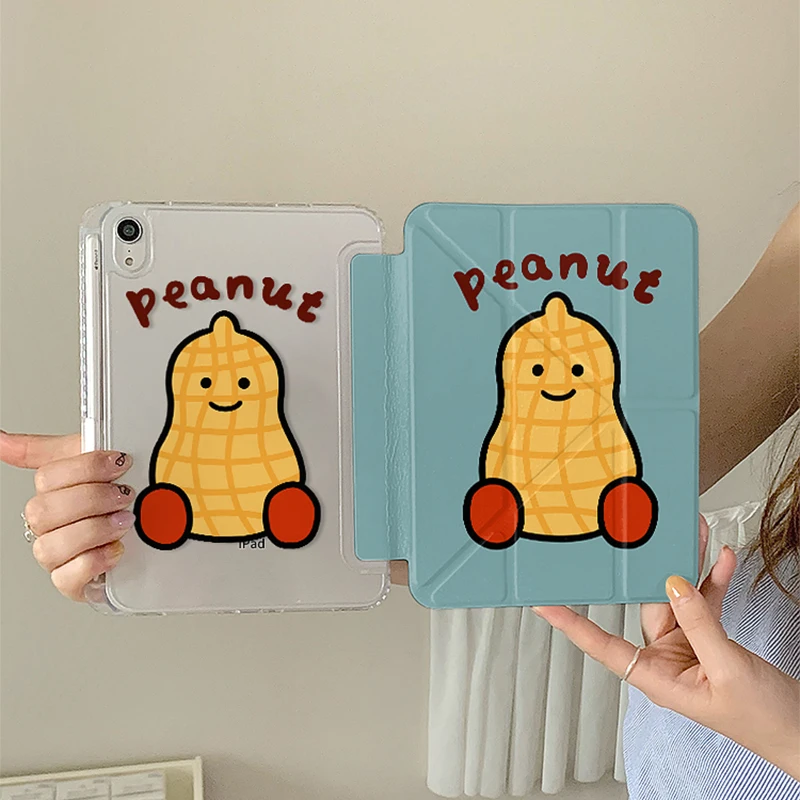 

Cartoon Cute Peanuts For iPad Pro 11 M2 M3 M4 M5 A16 2025 Air4 5 6 7 12.9/13/9.7/10.2/10.5/9.7in 5th 6th 7/8/9 10th 11th Cover