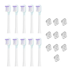 For Laifen Full Range Replacement Electric Tooth Brush Heads Clean Version Bright White Style