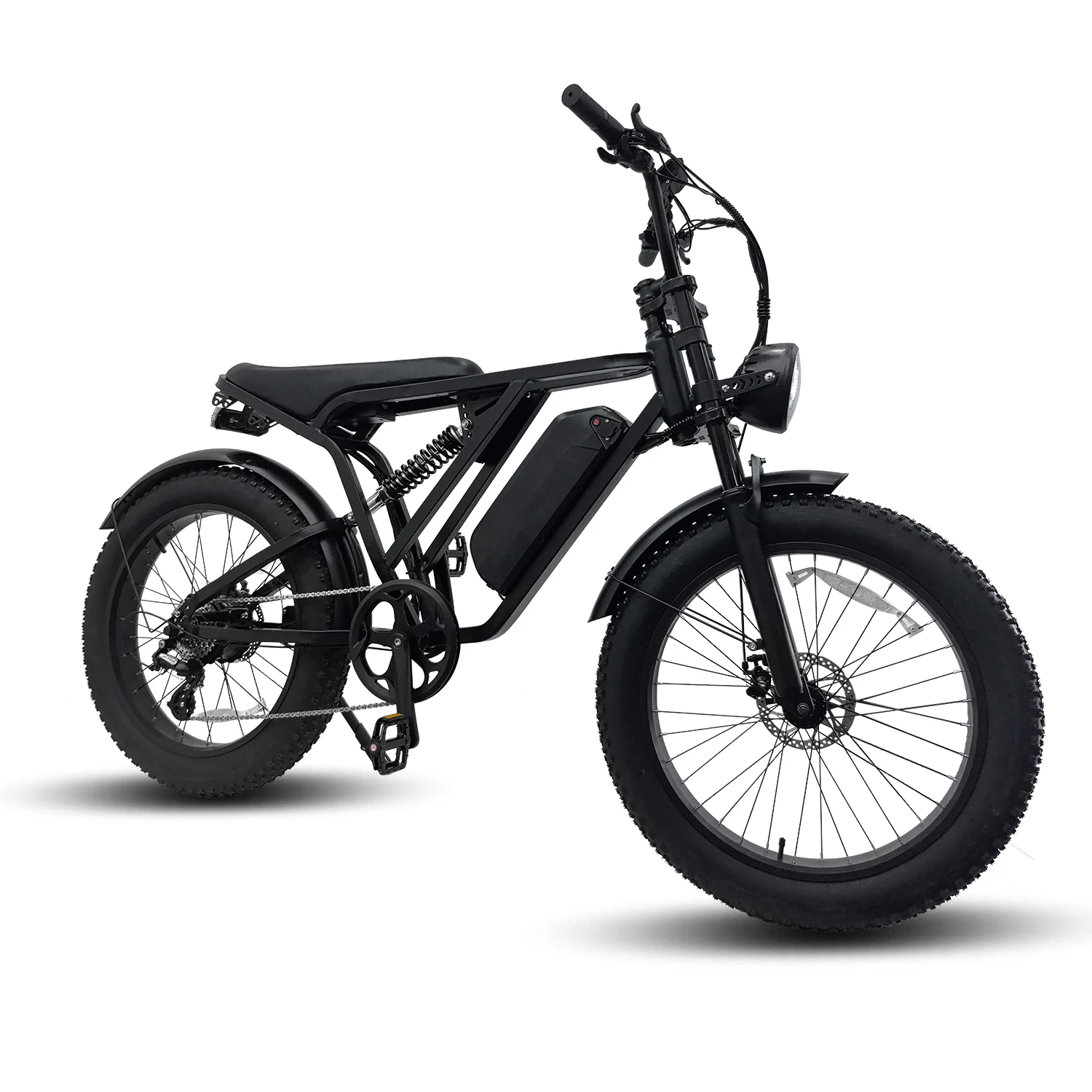 Duits magazijn Original 250w 500w Ebike  20 Inch Electric Bike 24 Inch Fat Tire Fatbike Hybrid Road Mountain Dirt Bicycle