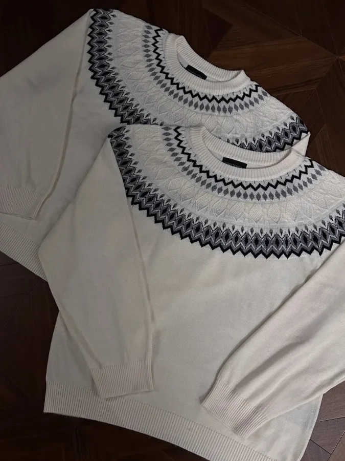 

Свободный вязаный свитер с круглым вырезом для мужчин, зимний повседневный свитер для пар, из смешанных тканей, удобный, в стиле ленивый шик