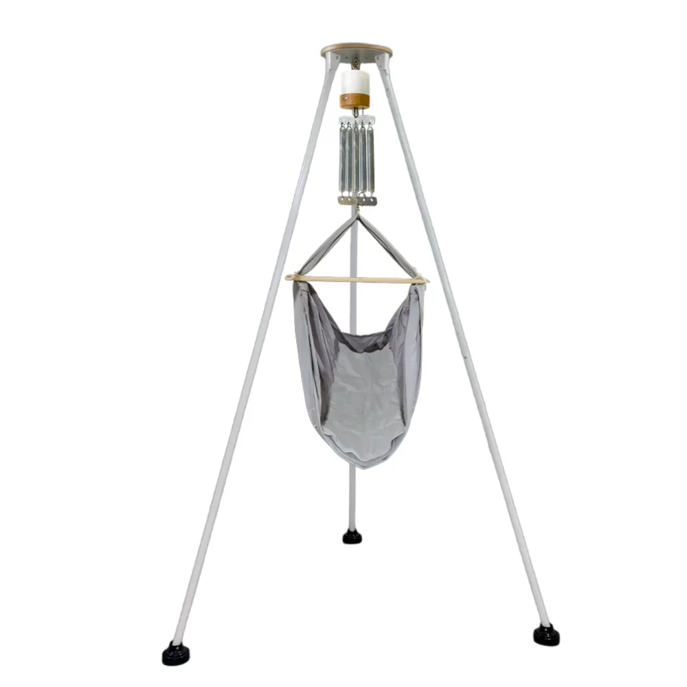 Electric Cradle Hammock Stand for Baby with Adjustable Speed & Timer Function European Design Foldable Bedroom Use