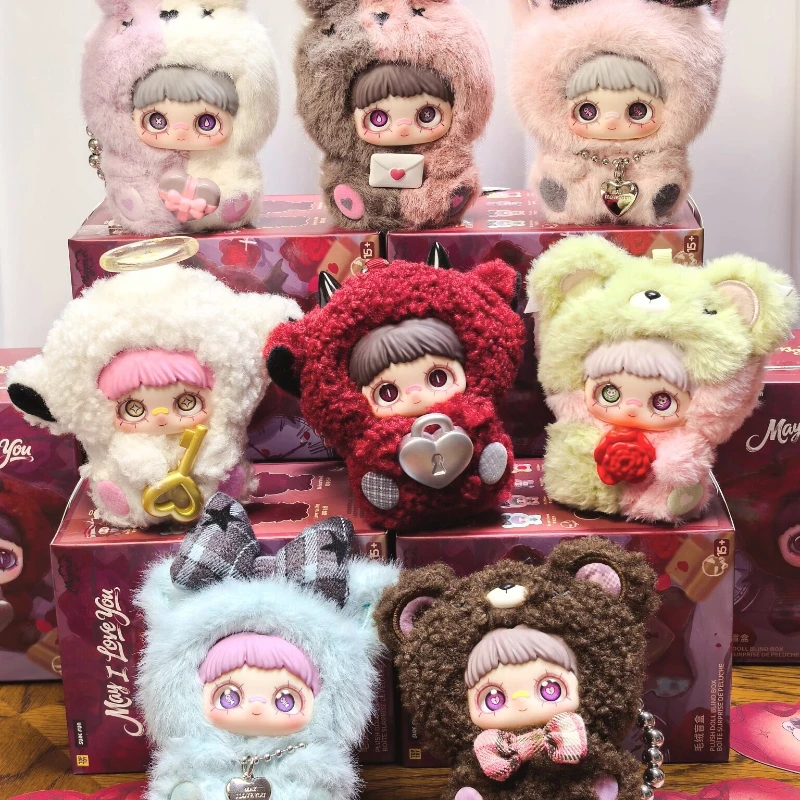 

Maymei May I Love You Series слепая коробка Maymei аниме кукла Mystery Box сумка-сюрприз плюшевая подвеска коллекционные игрушки брелок подарок для девочки