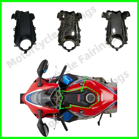 혼다 CBR1000RR에 적합 2017 2018 2019 2020 2021 연료 탱크 중간 커버 ABS 플라스틱 오토바이 교체 액세서리 ‌   부품