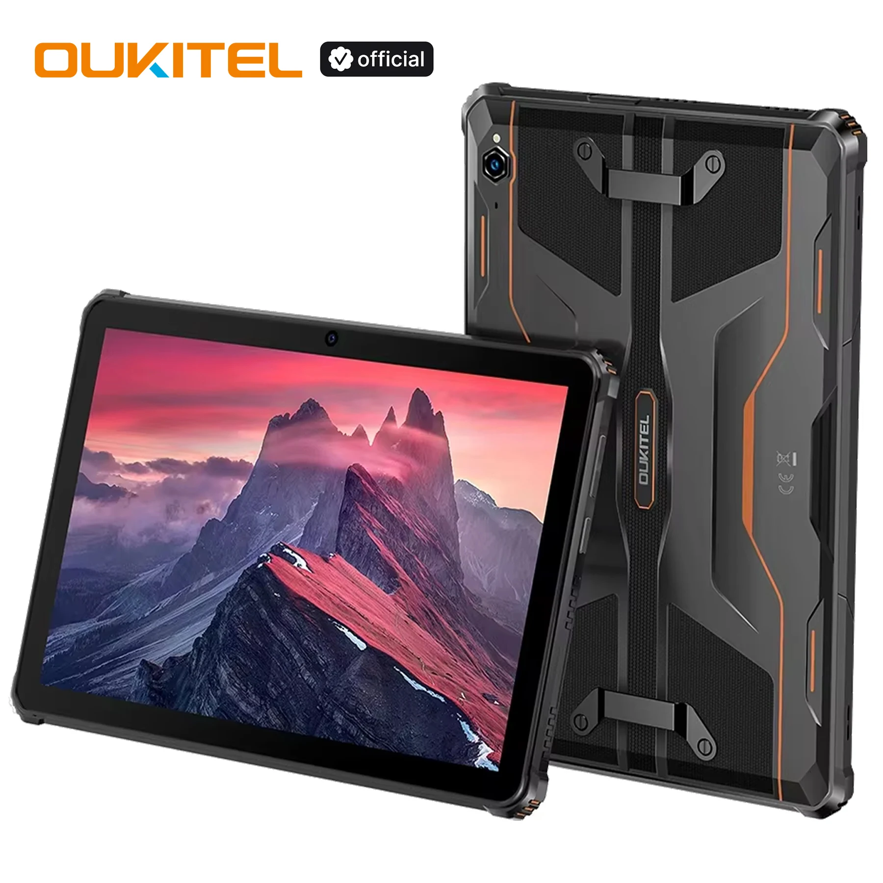 

Планшет OUKITEL RT9 11000 мАч - 10.1-дюймовый HD-дисплей, 24(6+18) ГБ+256 ГБ, водонепроницаемый защищенный планшет IP68 IP69K, Android 14, 16 МП