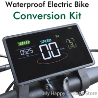 H6C Bicycle Colorful Computer Mountain Bike Large Screen LCd Cycling Computer Odometer Accurate Waterproof Bicycle Display