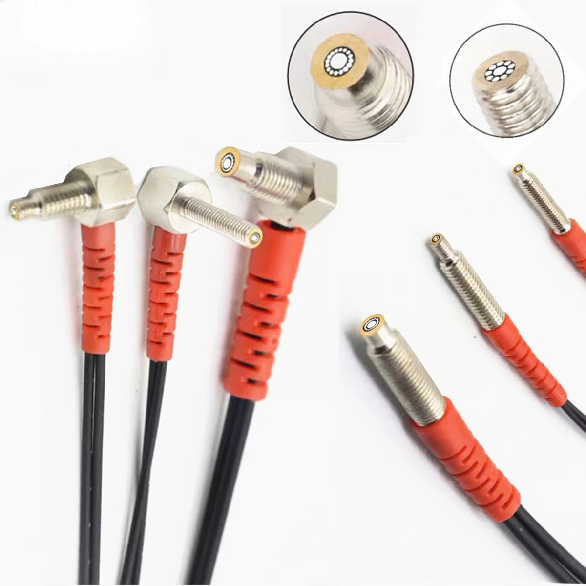 مستشعر الألياف الضوئية المحورية مع نواة متعددة لمضخم التبديل الكهروضوئي M3 M4 M6 كشف دقيق عاكس منتشر #1