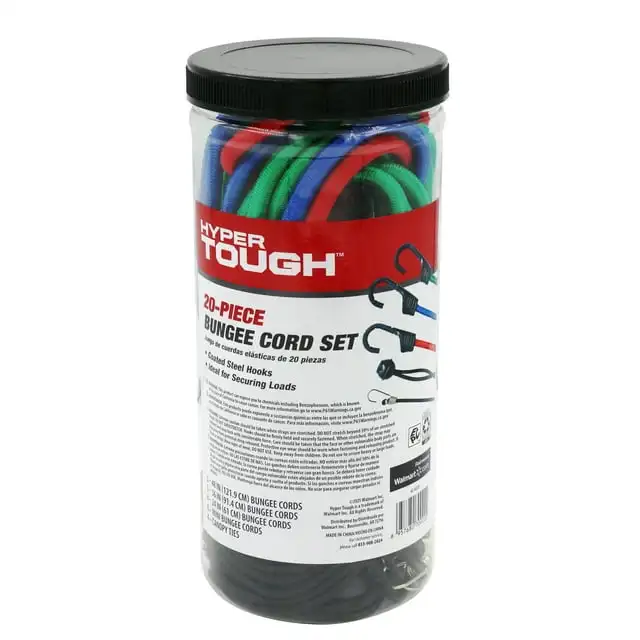 

Hyper Tough 20 шт. Conjunto De Cuerda Elástica, 2,31 унции