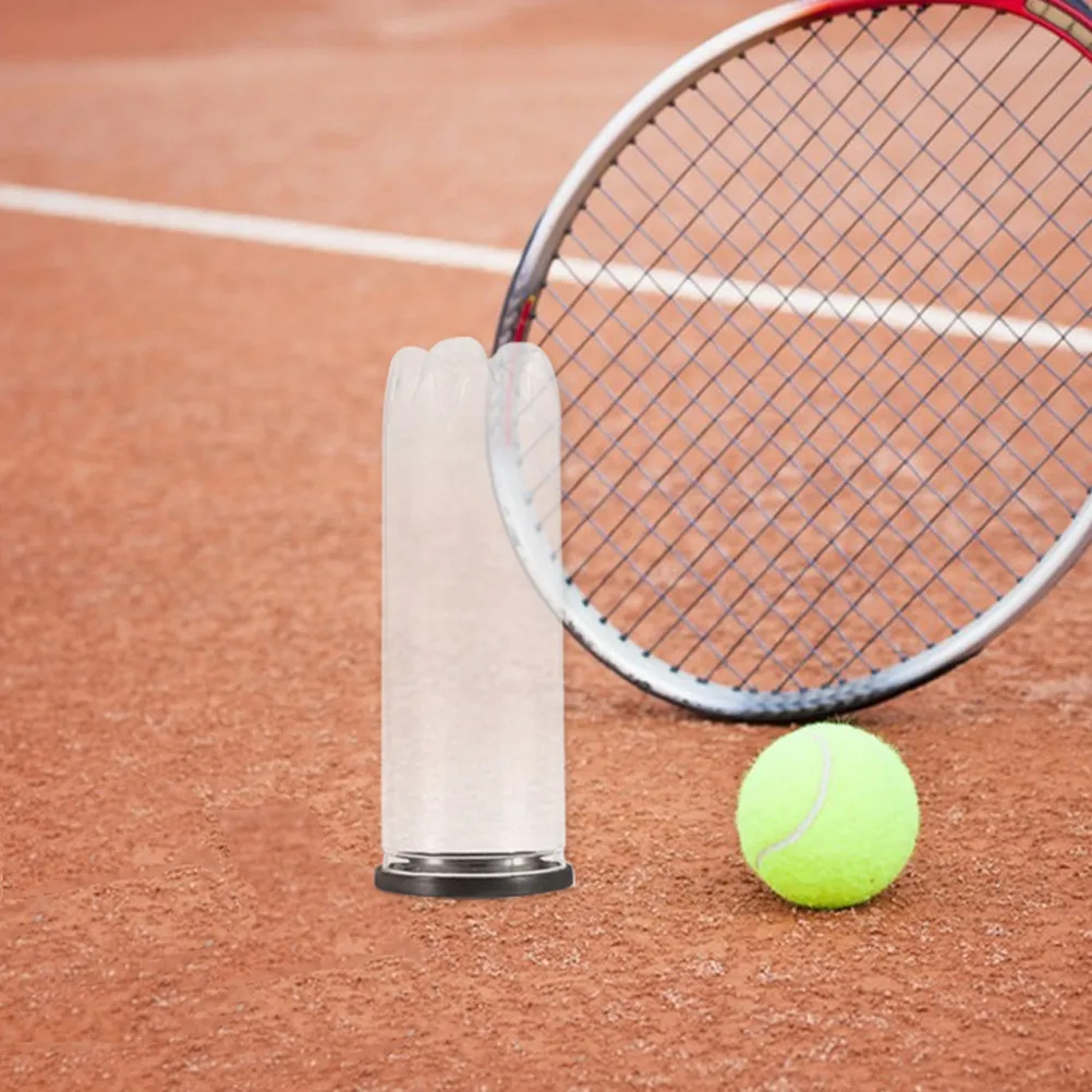 

8Pcs Transparent Tennis Ball Storage Cylinder PVC Tube Portable Organizer Dustproof Holder for Indoor Outdoor Training