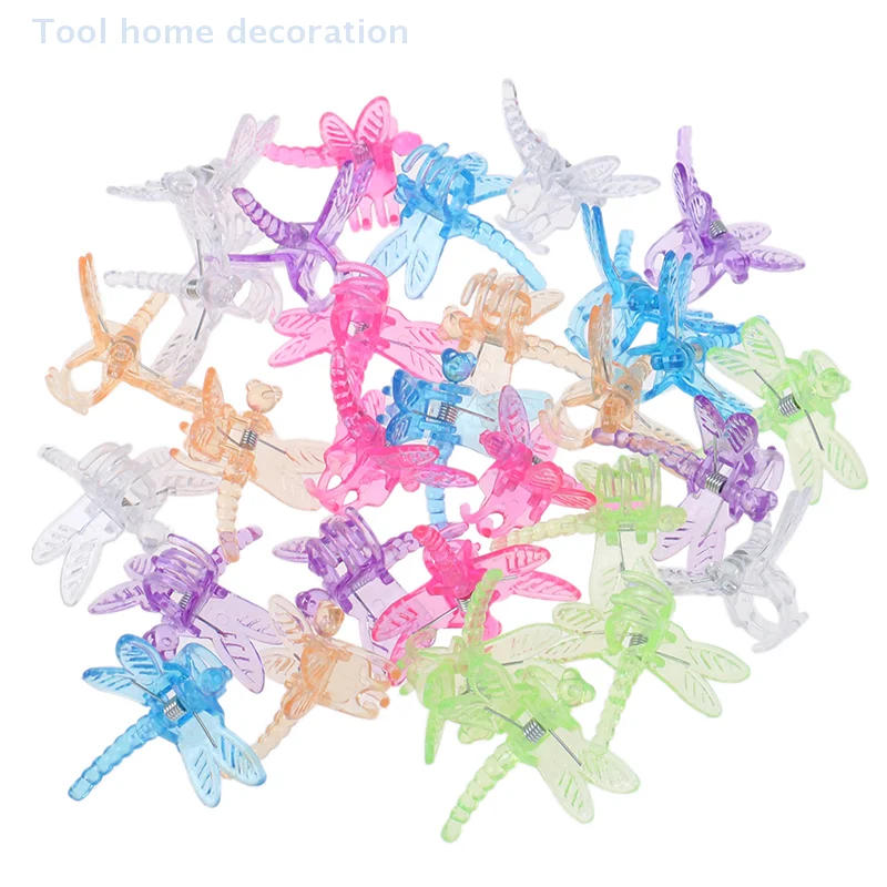 30Pcs Dragonfly Orchid Clips Orchid Grower Support Garden Plant Vine Clips