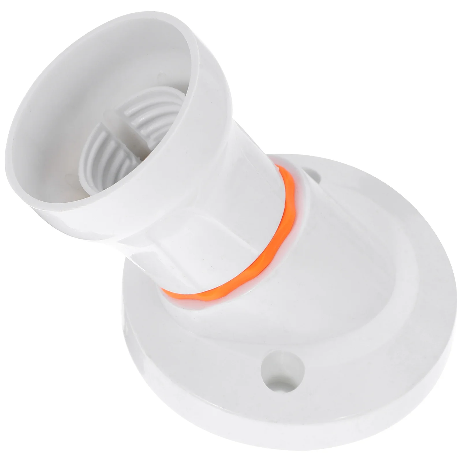 1pc B22 E27 Dual Lamp Holder Socket Plastic Light Base For Ceiling Bulb Fixture Angled Design Lamp Parts B22 Light Socket Bulb