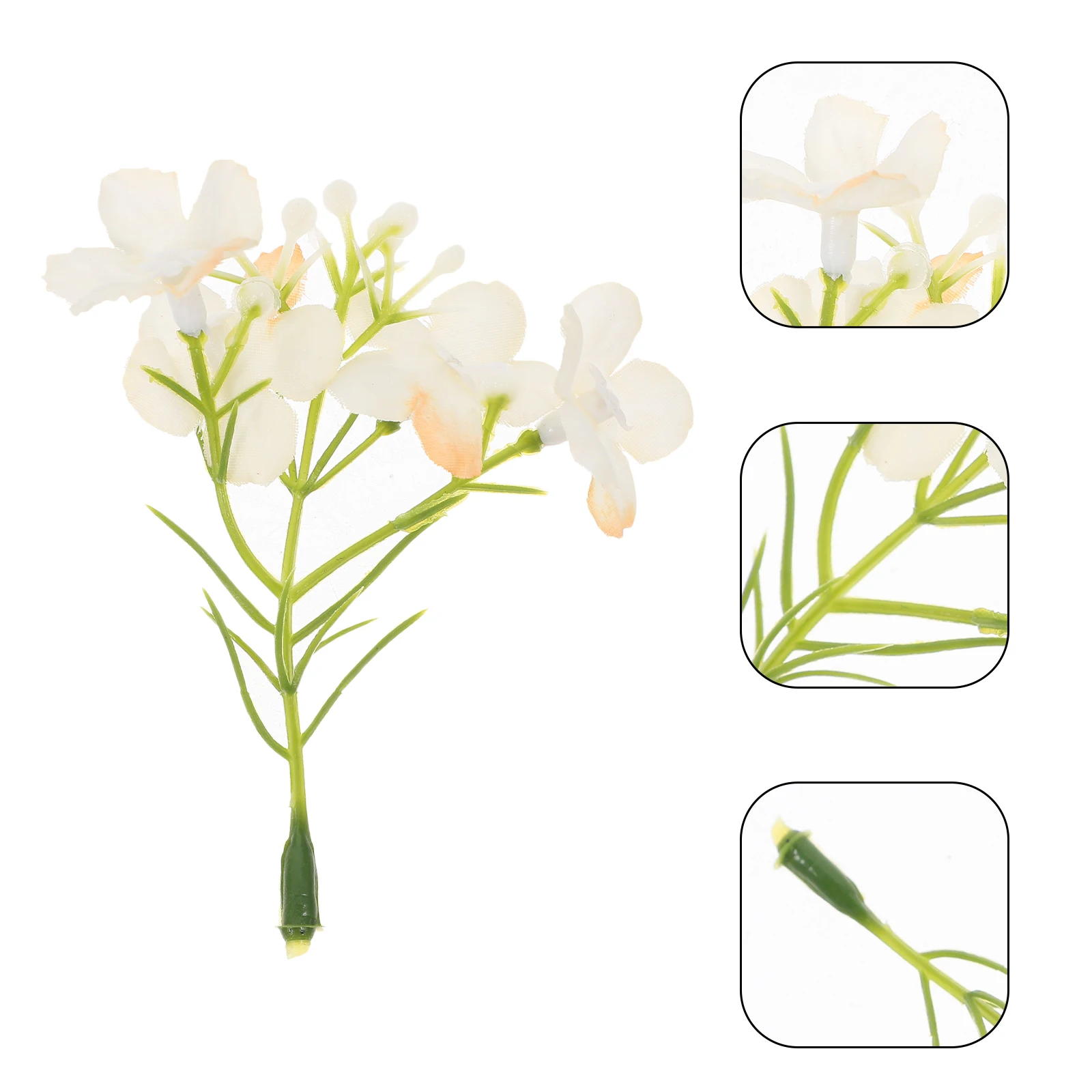 

20pcs Faux Silk Hydrangea Flowers Flowers Wedding Flower Decor Hydrangea Stems Diy Wedding Flower Decorations Party Decor Craft