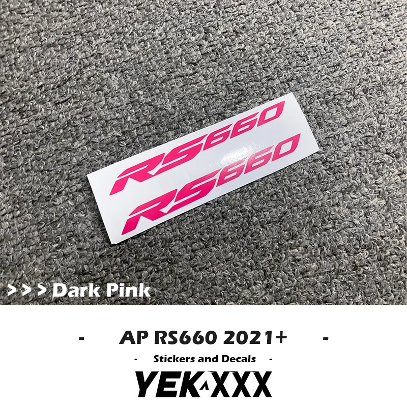 For Aprilia RS660 RS 660 2020 2021 2022 2023 2024 New OEM Replica Special Color Fairing Shell Sticker Decal ALL Logo