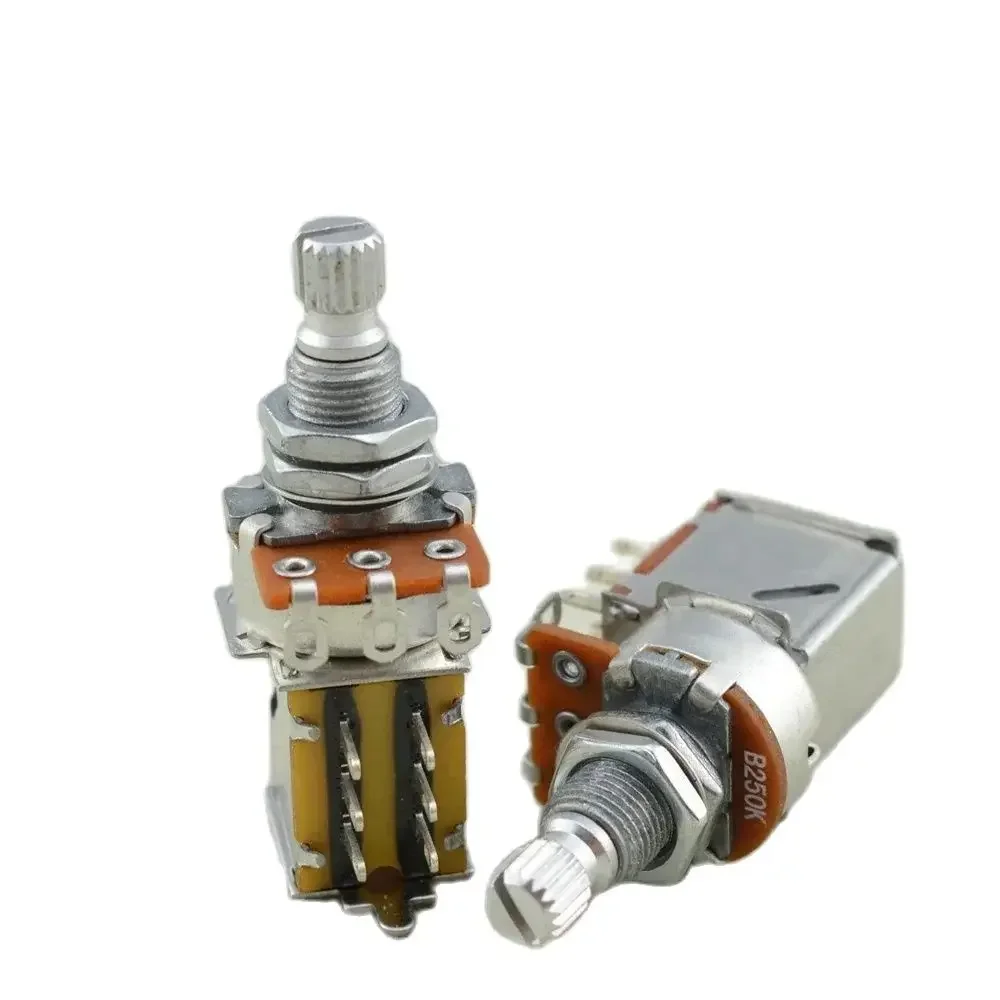 Electric Guitar Potentiometer(POT), Bass, 25K, B50K, 250K, 500K- KR(Origin), Alpha Push Pull, 1 Piece