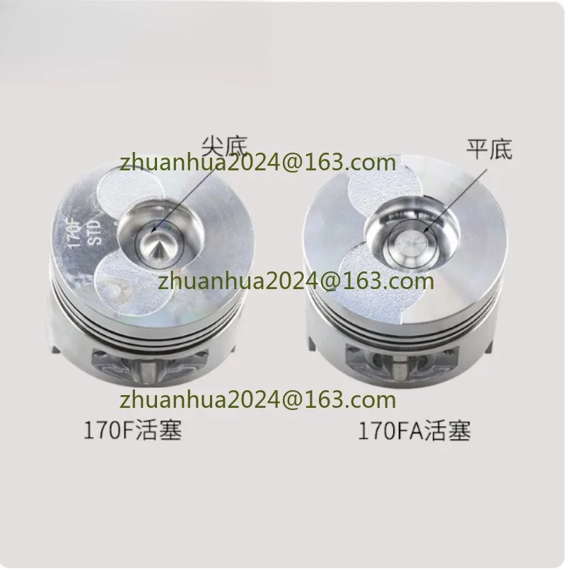 170/173/178/186/190FA  Air Cooled Diesel Engine Piston Kit Micro Cultivator Mini Tiller Replacement Spare Parts