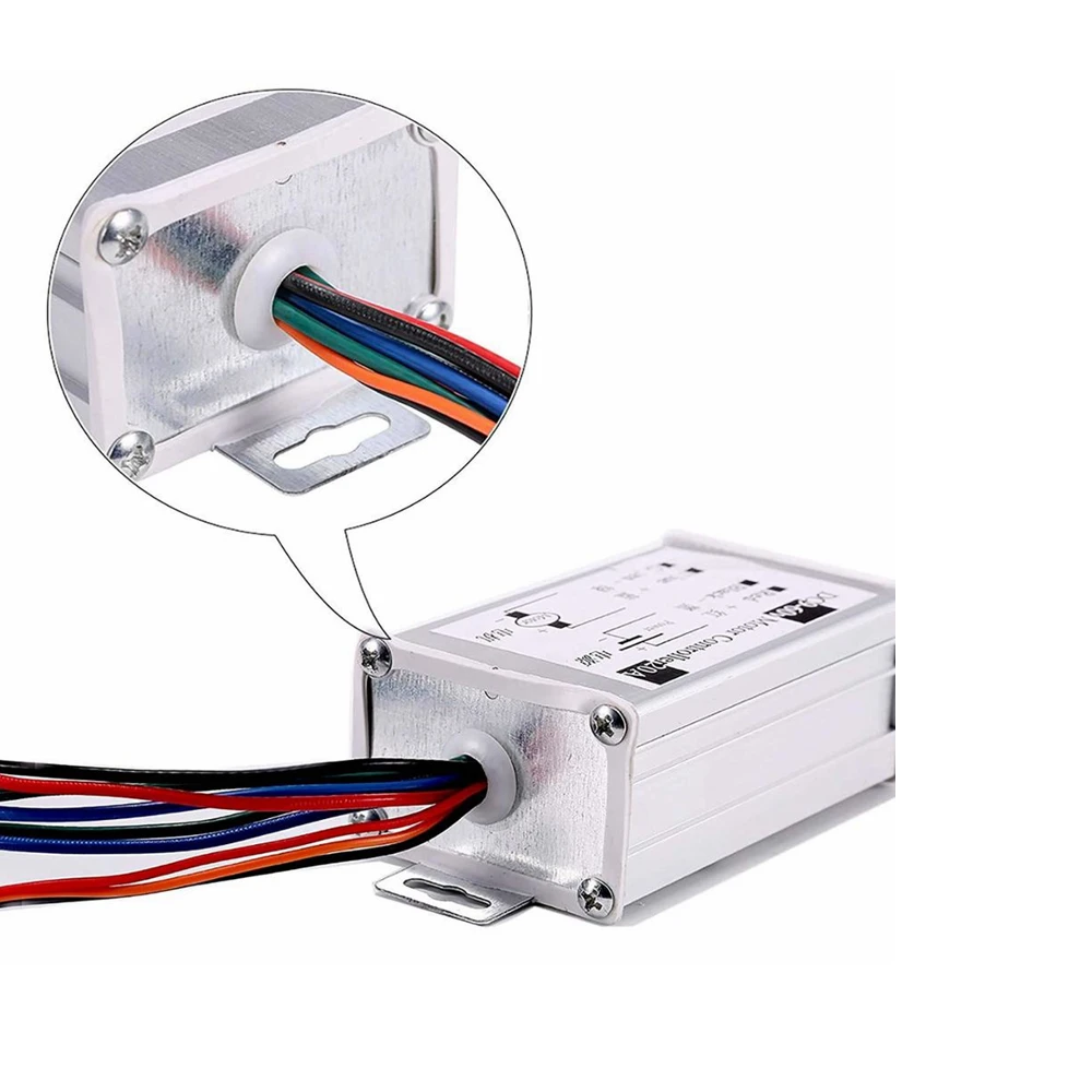 DC 9V 12V 24V 48V 60V 20A Reversible Motor Speed Controller Regulator ไดร์เวอร์ PWM