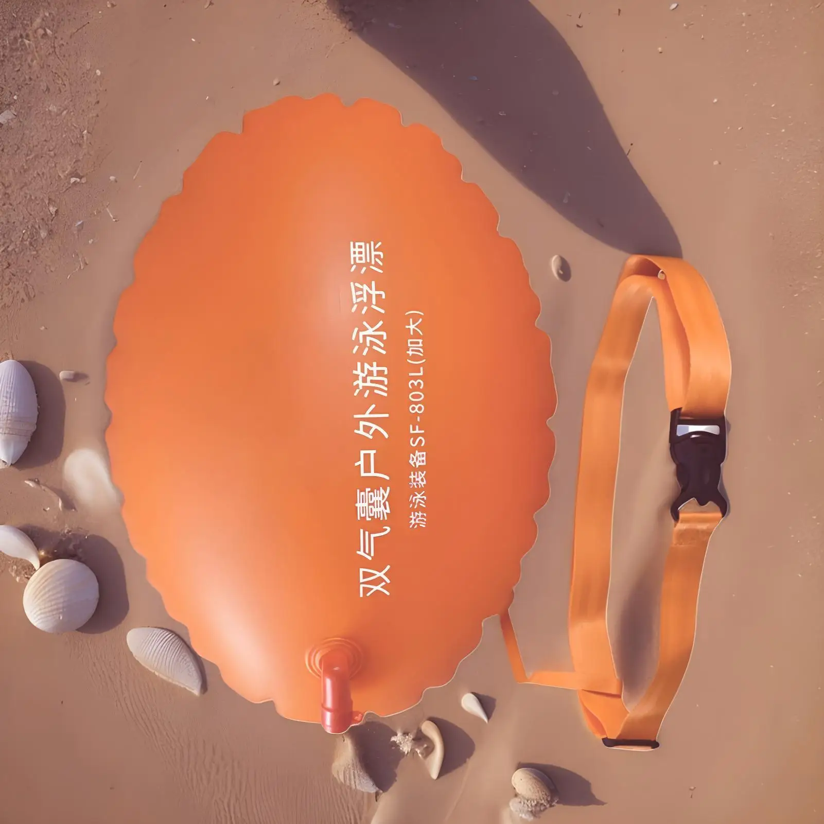 Swim Buoy Float Inflatable Swim Buoy Tow Float Highly Visible Safety Equipment Outdoor Activities Tool For Fitness Enthusiasts